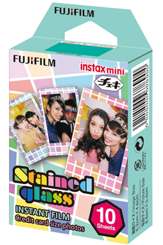 Papier photo instantané Fujifilm FILM INSTAX MINI MONOPACK STAINED GLASS
