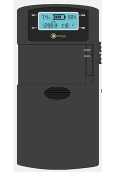 Chargeur pour appareil photo Id Chargeur de batteries Li-ion ID Energy Travel II