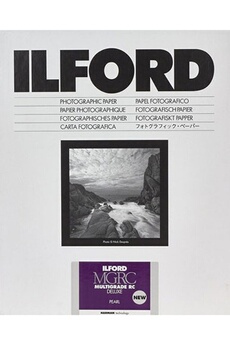 Accessoires photo Ilford. Papier Multigrade 44M perlée 24x30,5cm 10 feuilles