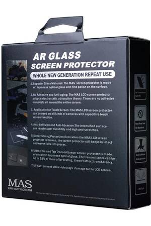 Film Protection Écran Verre Trempé 9H Pour Canon EOS R6/R7 - Lot De 3 - Anti-Rayure, Anti-Bulle - Avec Housse Sabot