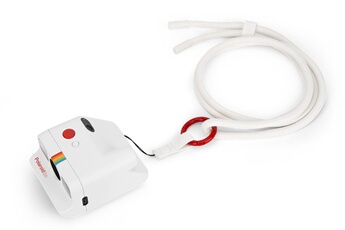 POLAROID Courroie reglable pour appareil photo  Go - blanche