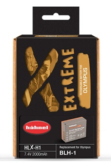 Batterie appareil photo Hahnel Extrême BLH-1 pour Olympus E-M1 MkIII, E-MKII et E-M1X