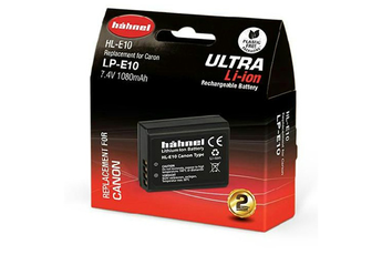 Batterie appareil photo Hahnel Ultra LP-E10 pour Canon EOS 2000D, 4000D