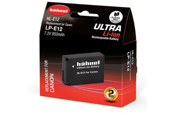 Batterie appareil photo Hahnel Ultra LP-E12 pour Canon EOS M50 MKII, M50, M200 et SX70 Hs