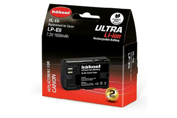 Batterie appareil photo Hahnel Ultra LP-E6N pour Canon EOS R5, R6, R7, 5D MKIV, 6D MKII