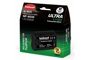 Batterie appareil photo Hahnel Ultra NP-W235 pour Fujifilm X-T5, X-T4, X-H2, X-H2s, GFX 100s, GFX 50