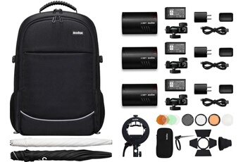 Godox - Flash Godox KIT AD100Pro TTL 3 flashs sac à dos