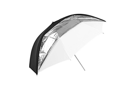 Flash Godox Parapluie UB-006 noir argent blanc Double usage 84 cm