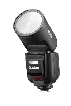 V1PRO N - Round head flash with battery for Nikon