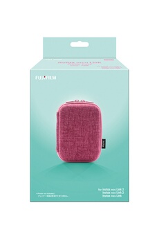 Fujifilm - Housse mini LINK III rose