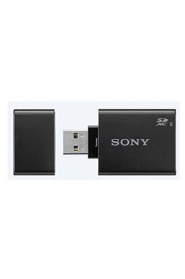 Lecteur carte mémoire Sony Lecteur externe de cartes SD UHS-II et UHS-I -  MRWS1