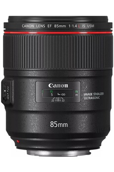 Canon - EF 85 mm f/1.4L IS USM Noir