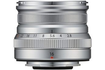 Objectif à Focale fixe Fuji XF 16mm F/2.8 R WR Silver