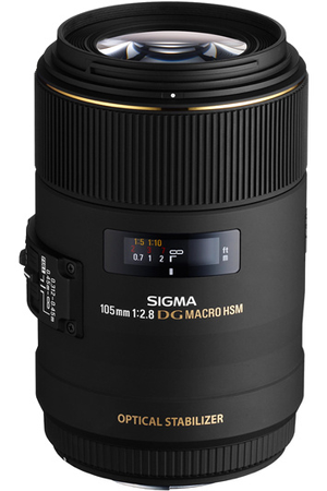 Objectif à Focale fixe Sigma 105mm F/2.8 DG MACRO OS HSM pour Nikon