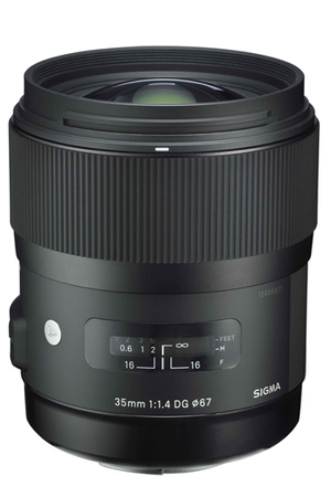 Objectif à Focale fixe Sigma 35mm F/1.4 DG HSM Art pour Nikon