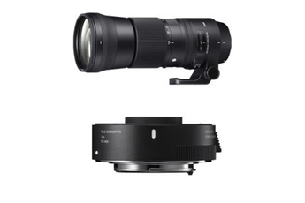 Objectif zoom Sigma Kit 150-600mm F/5-6.3 DG OS HSM Contemporary + TC-1401 pour Nikon