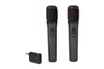 Étui De Rangement Pour Micro Sans Fil JBL PartyBox – Compatible 2 Micros Numériques – Sac Portable Noir EVA