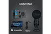 Logitech Blue Yeti Game Streaming Kit, Micro gaming USB Yeti avec filtre anti-pop personnalise pour PC & Mac - Blackout photo 9