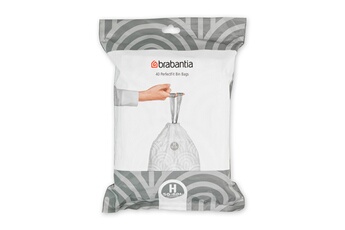 Brabantia PerfectFit sac poubelle biodégradable 6l 10 pièces