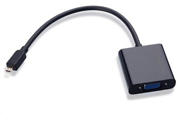 Onearz Mobile Gear - ADAPTATEUR MICRO HDMI VERS VGA NOIR