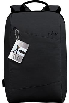Sacoche pour ordinateur portable Puro Sac à dos Byday pour McBook Pro 15 et Notebook 15,6 Noir