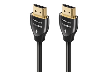 Audioquest - Connectique Audio / Vidéo Audioquest CABLE HDMI 8K PEARL 48 2M