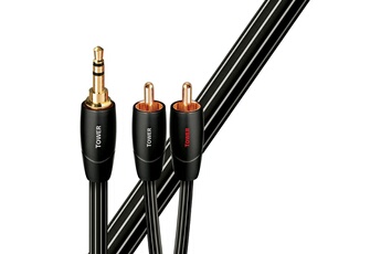 Audioquest - CABLE JACK TOWER 3,5M -2 RCA 3 M