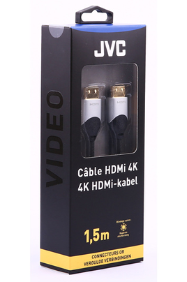 JVC Cordon HDMI 4K 1,5m Gold Cable Video