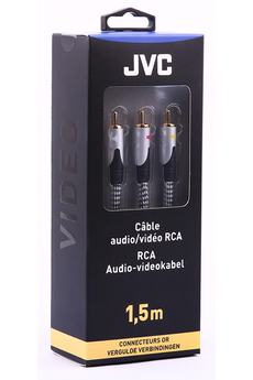 Connectique Audio / Vidéo Jvc Câble audio-vidéo RCA GOLD