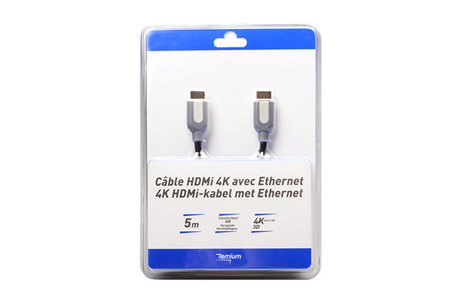 Connectique Audio / Vidéo Temium CABLE HDMI 2.0 5M