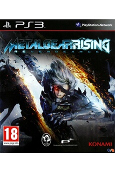 KONAMI Jeux PS3 METAL GEAR RISING REVENGEANCE PS3 4012927054819