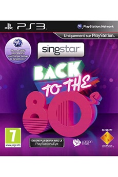SINGSTAR BACK TO THE 80'S