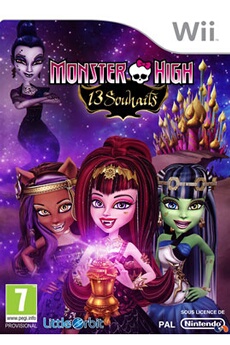 Jeu Nintendo Wii - Monster High 13 souhaits