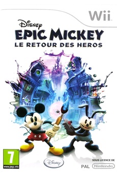 Jeu Nintendo Wii - Disney Epic Mickey 2 Le Retour des Héros