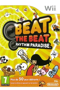 Jeu Nintendo Wii - Beat The Beat Rhythm Paradise