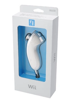 Manette Nunchuk Blanche Pour Nintendo Wii - Manette Nunchuck