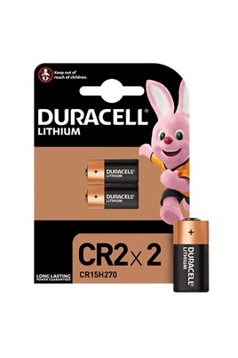 Pile au lithium Ultra CR2 de Duracell - emballage de 2