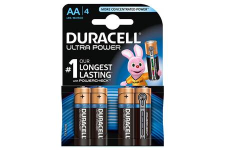 Pile Duracell ULTRA POWER AAX4