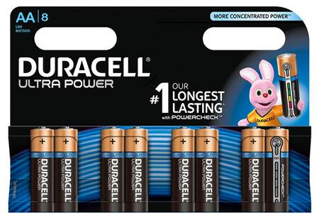 Pile Duracell ULTRA POWER AAX8