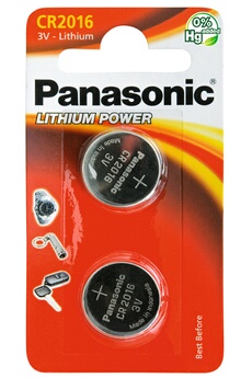 Pile Panasonic PILSP CR-2016 X2