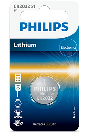 Piles Philips CR2032 3V