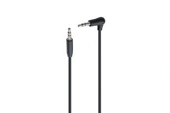 Accsup - CABLE JACK 3,5 COUDE / JACK 3,5 1,5M NOIR