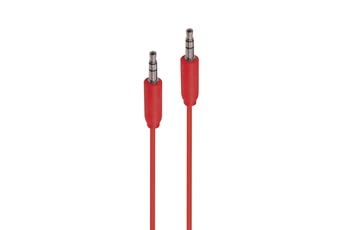 Accsup - CABLE JACK 3,5 / JACK 3,5 1,5M ROUGE