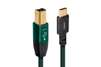 Audioquest - CABLE USB-C / USB-B FOREST 1.5 M