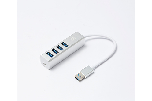 Câble et Connectique Diffusion HUB USB 4 PORTS USB 3.0 AVEC ALIMENTATION -  D2HUB4PORT2AL