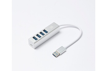 HUB USB 4 PORTS USB 3.0 AVEC ALIMENTATION