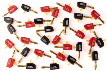 Pack de 24 fiches banane clipsable Speaker Snap Jaune et - vue 2