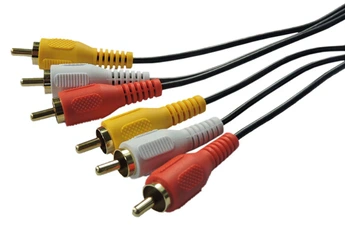 Câble et Connectique Temium 3 RCA mâle vers 3 RCA mâle