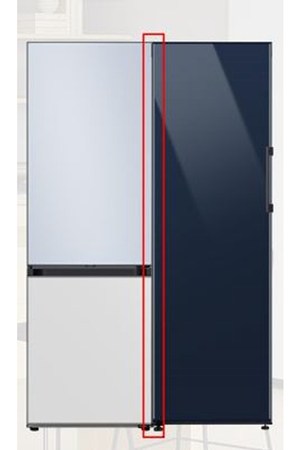 Accessoire Réfrigérateur et Congélateur Samsung Kit de Jonction BESPOKE RA-C00K4BAA
