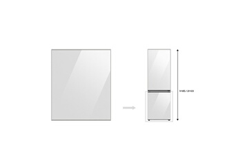 PANNEAU BAS CLEAN WHITE - RA-B23EBB12GM BESPOKE